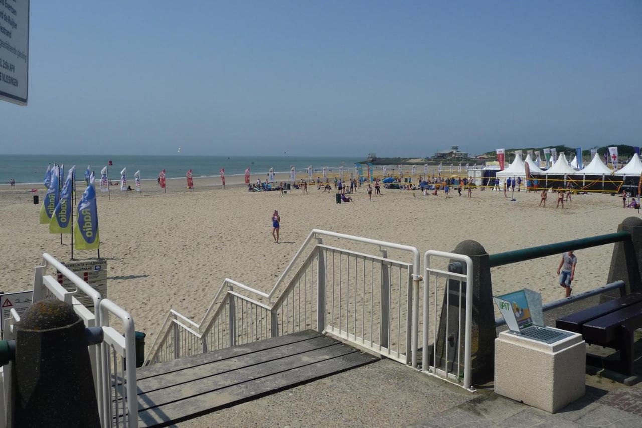 Rijksmonument Havenzicht, Met Zeezicht, Ligging Direct Aan Zee En Centrum Влисинген Екстериор снимка