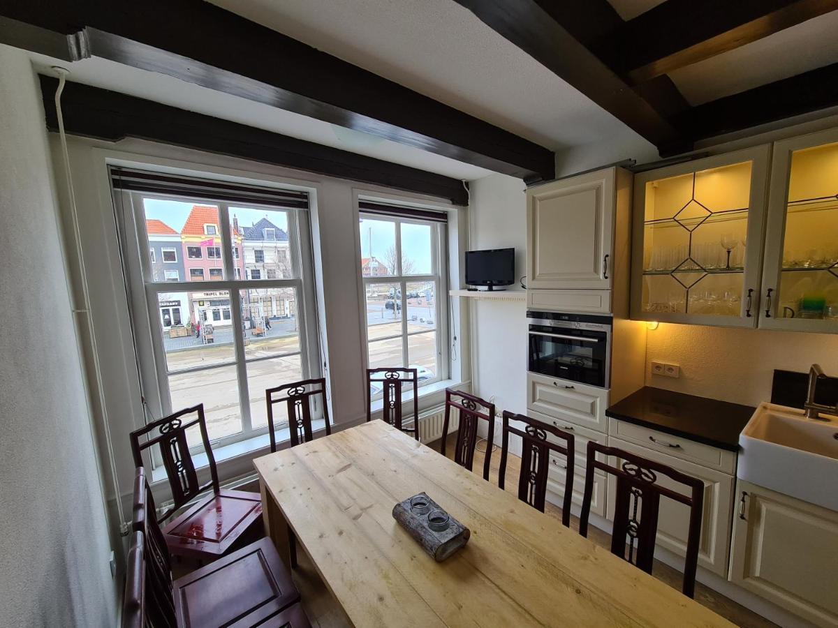 Rijksmonument Havenzicht, Met Zeezicht, Ligging Direct Aan Zee En Centrum Влисинген Екстериор снимка