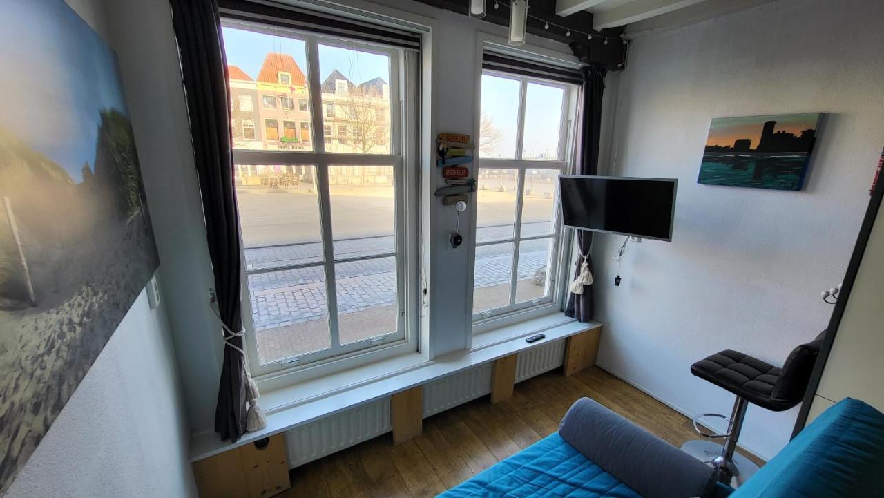 Rijksmonument Havenzicht, Met Zeezicht, Ligging Direct Aan Zee En Centrum Влисинген Екстериор снимка